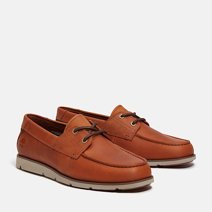 Grafton Bay Lace-Up Shoe for Men in Orange