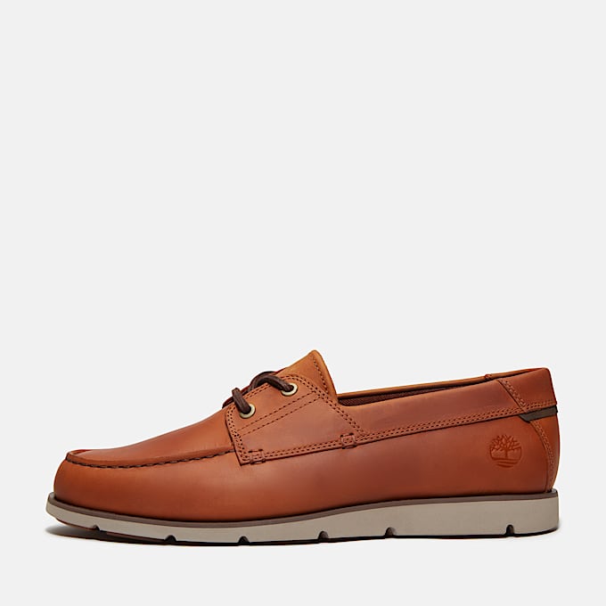 Grafton Bay Lace-Up Shoe for Men in Orange