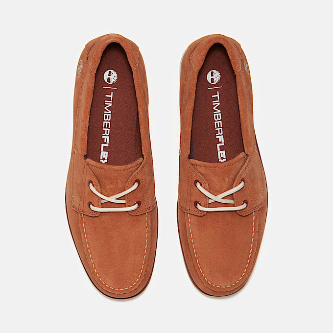 Chaussure à lacets Grafton Bay pour homme en orange