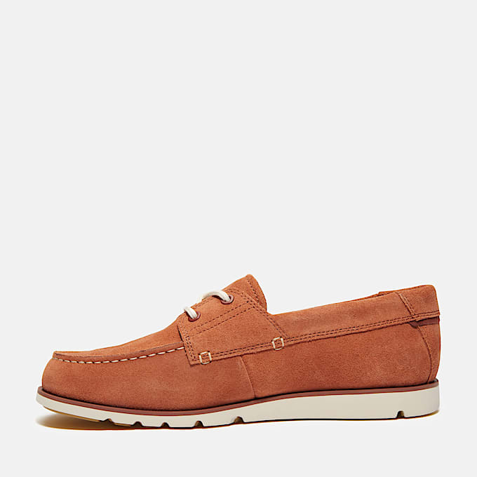 Chaussure à lacets Grafton Bay pour homme en orange