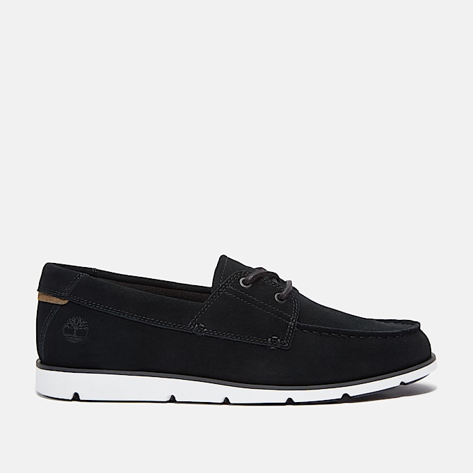 Grafton Bay Lace-Up Shoe for Men in Black - 1