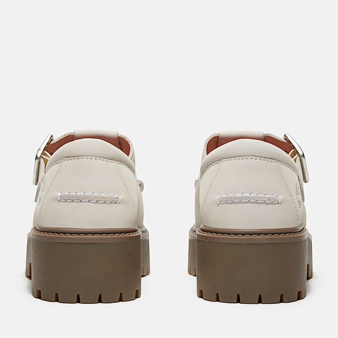 Stone Street Schnallenschuh mit Plattform für Damen in Grau