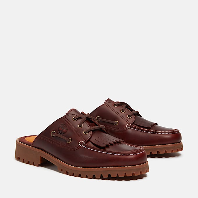Mule Noreen pour femme en bordeaux