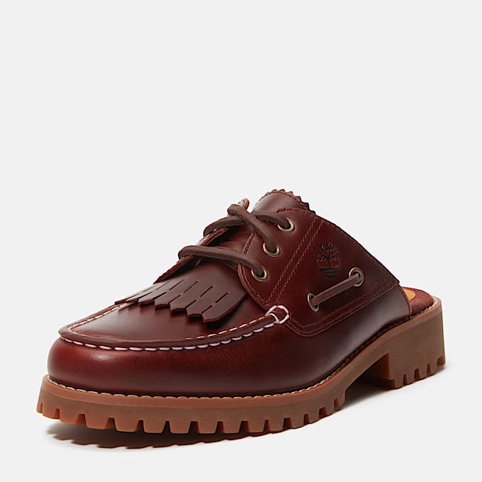 Mule Noreen pour femme en bordeaux
