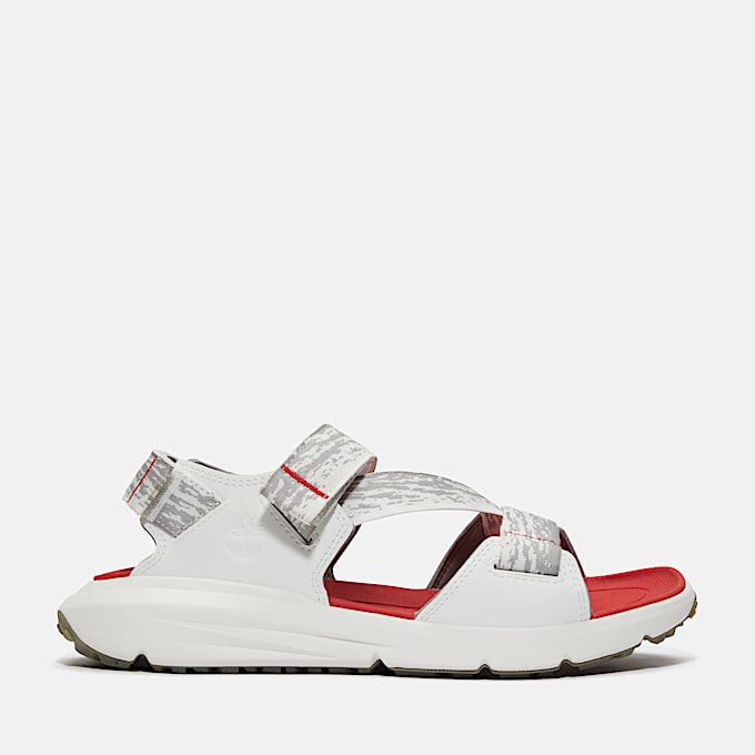 Motion Dune Backstrap Sandal for Men in White - 1