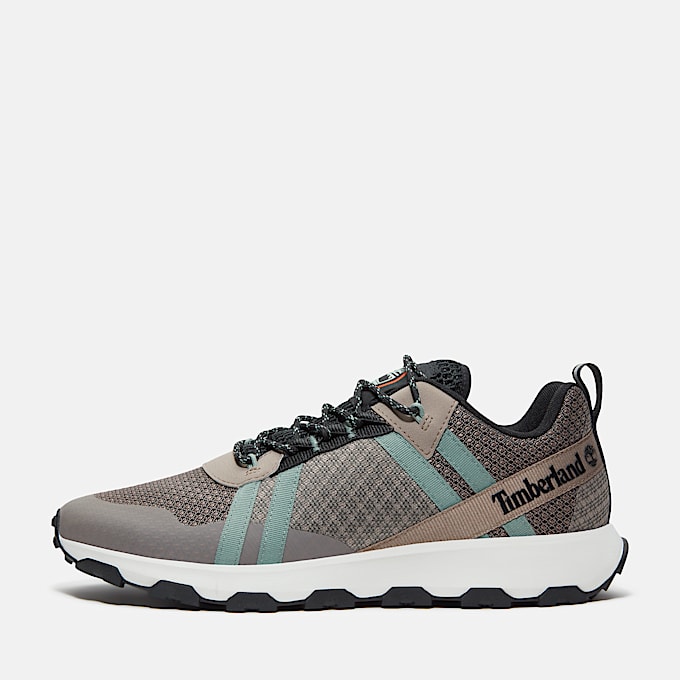 Winsor Trail Lace-up Trainer for Men in Beige
