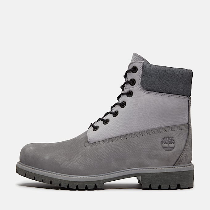 Botas 6 Inch Timberland® Premium impermeables para hombre en gris