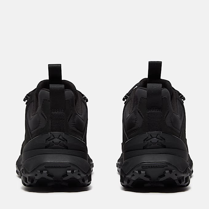 Motion Access Lace-Up Waterproof Trainer for Men in Black