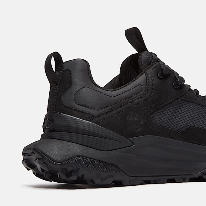Motion Access Lace-Up Waterproof Trainer for Men in Black