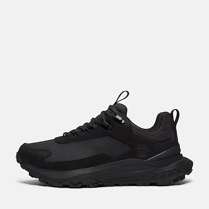 Motion Access Lace-Up Waterproof Trainer for Men in Black