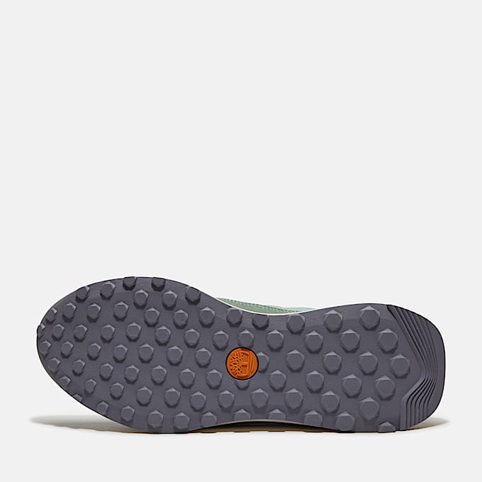 Retro Swift Lage Vetersneaker voor dames in groen