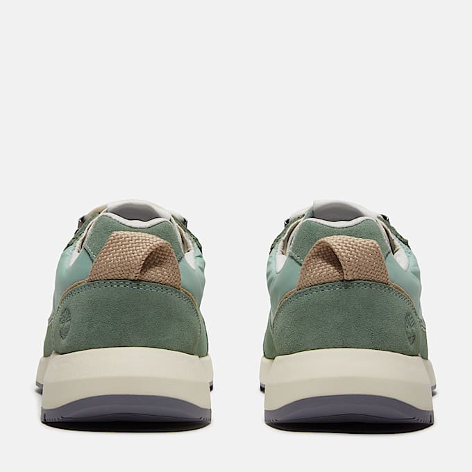 Retro Swift Lage Vetersneaker voor dames in groen