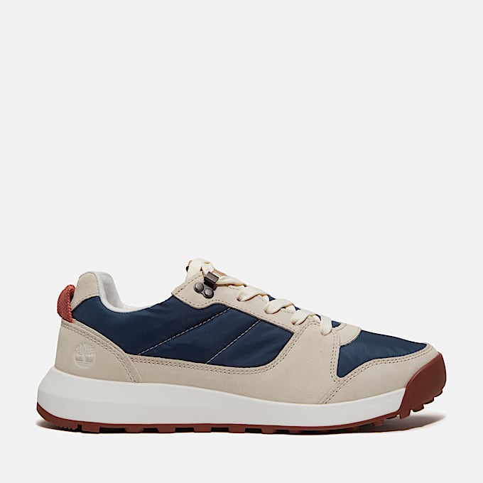 Retro Swift Lace-up Low Trainer for Women in Blue - 1