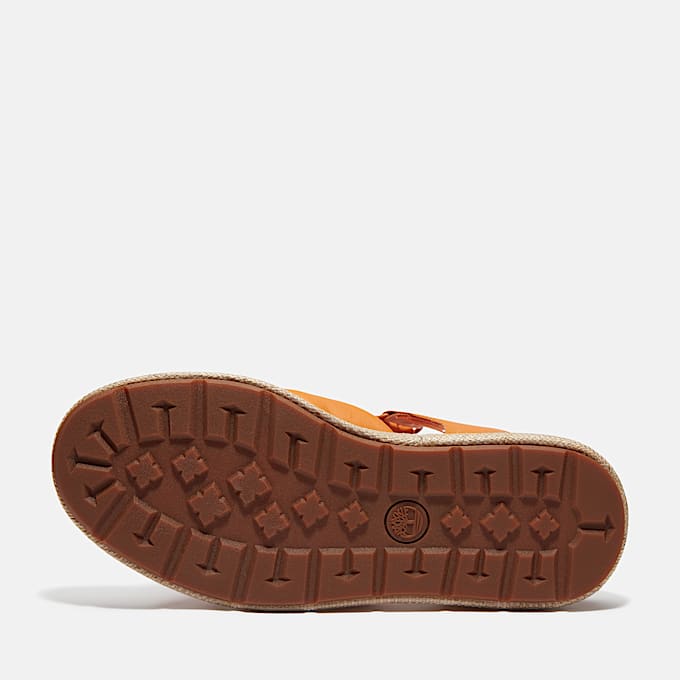 Belmar Waves Backstrap Sandal for Women in Orange