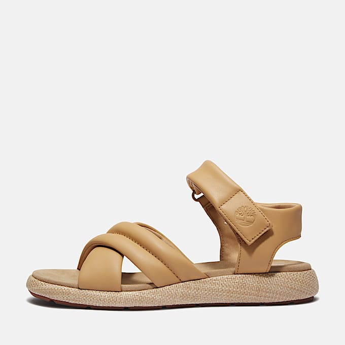 Belmar Waves Sandale mit Fersenriemen für Damen in Beige