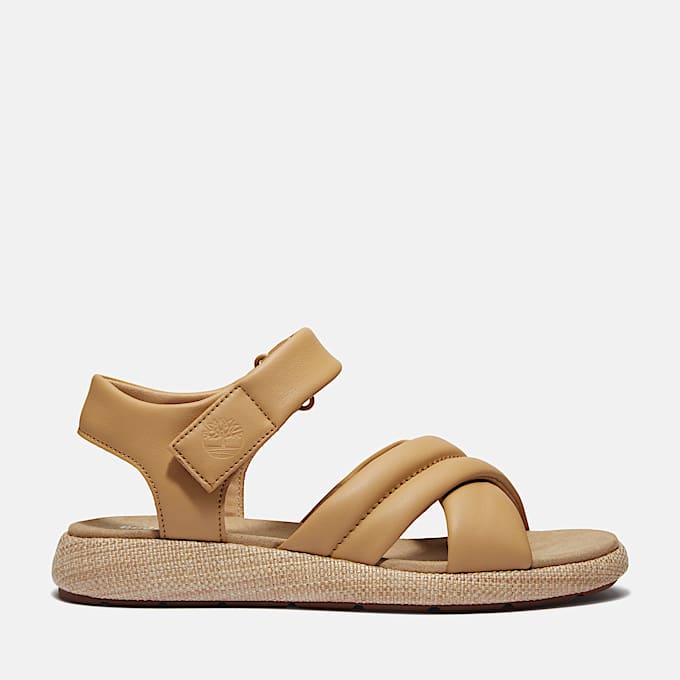 Belmar Waves Sandale mit Fersenriemen für Damen in Beige - 1