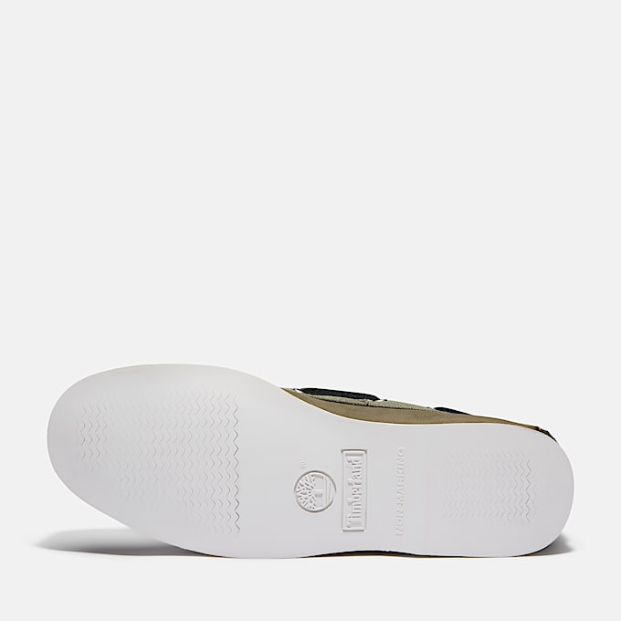 Classic Boat Shoe for Men in Dark Green
