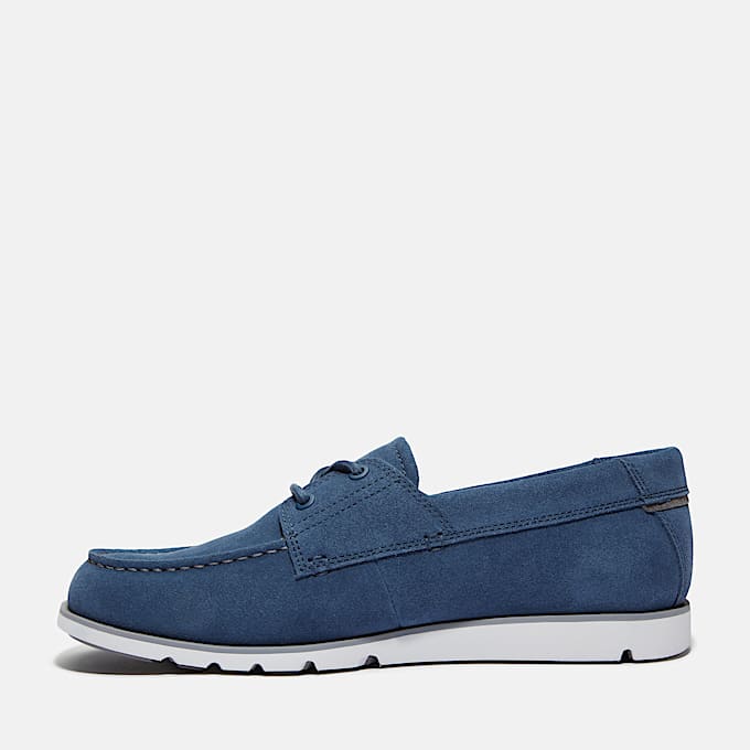 Chaussure à lacets Grafton Bay pour homme en bleu foncé