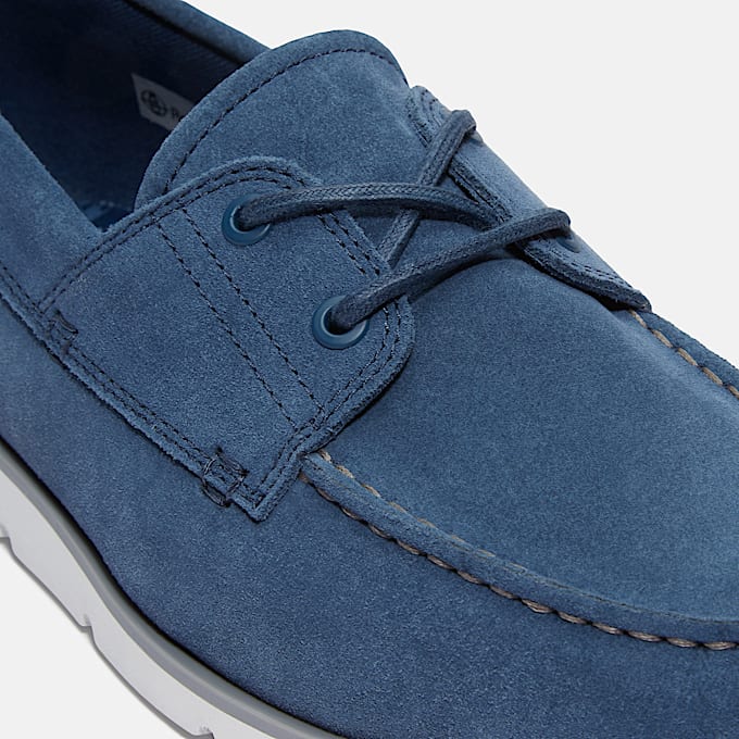 Chaussure à lacets Grafton Bay pour homme en bleu foncé