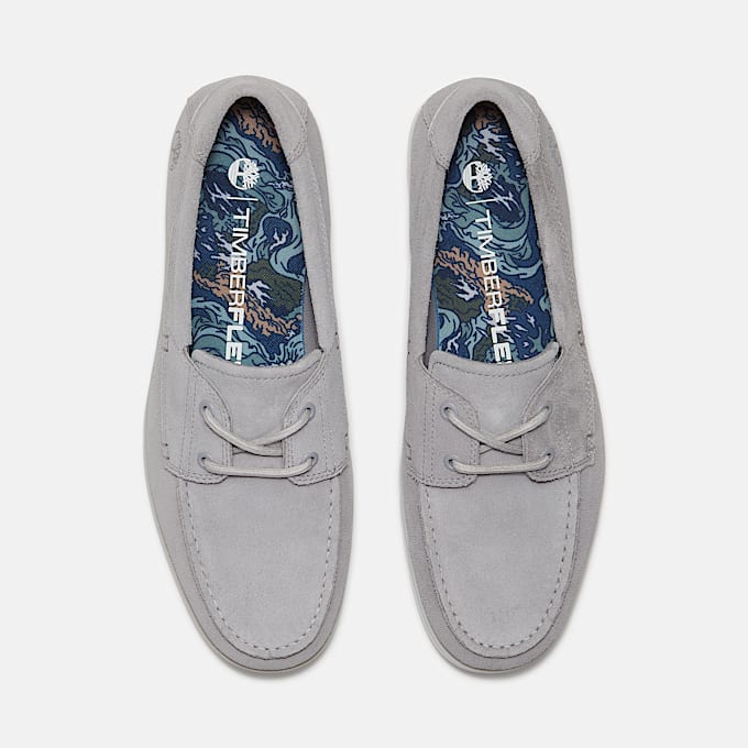 Chaussure à lacets Grafton Bay pour homme en gris clair