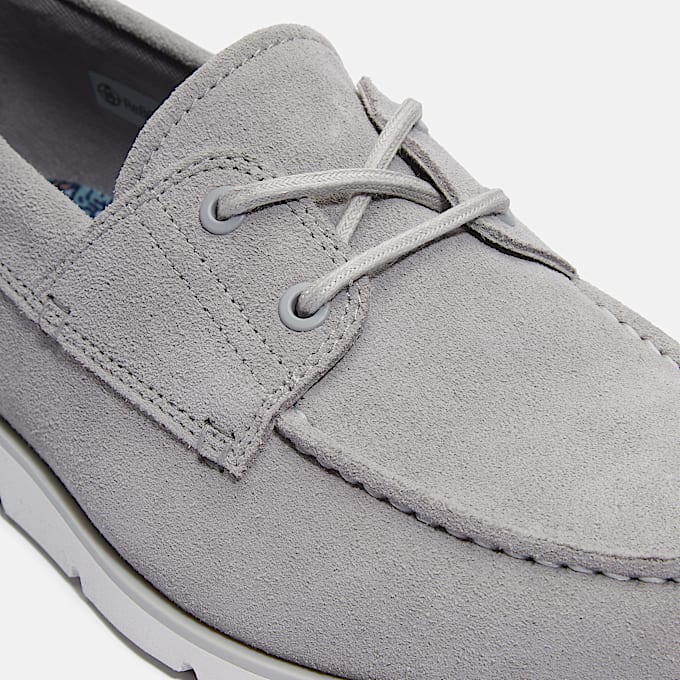 Chaussure à lacets Grafton Bay pour homme en gris clair