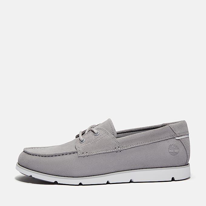 Chaussure à lacets Grafton Bay pour homme en gris clair