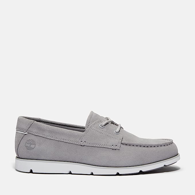 Grafton Bay Lace-Up Shoe for Men in Light Grey - 1