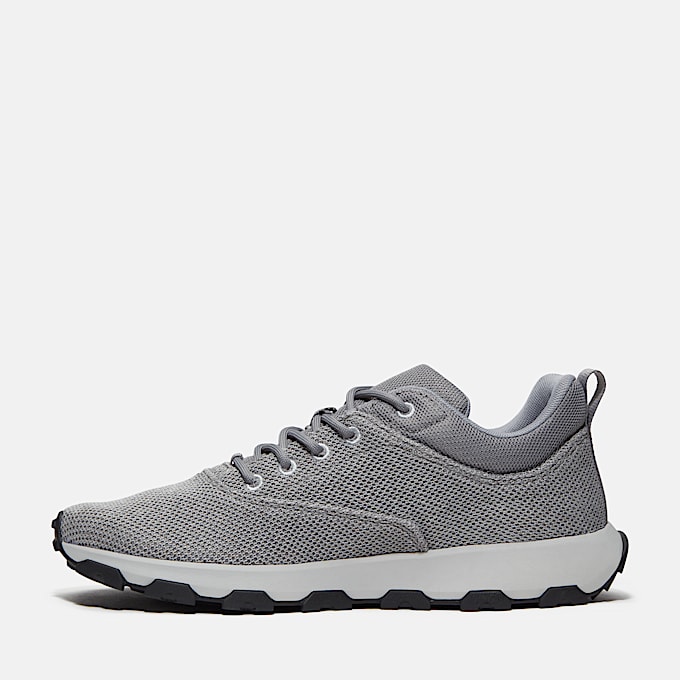 Winsor Park Lage Vetersneaker voor heren in grijs