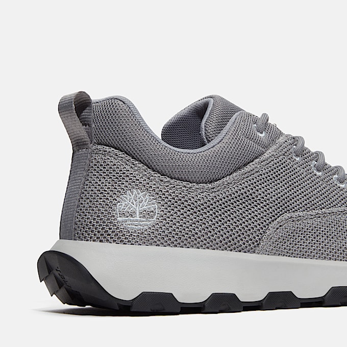 Winsor Park Lage Vetersneaker voor heren in grijs