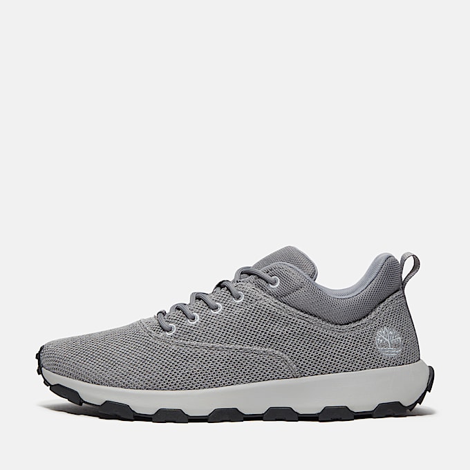 Winsor Park Lage Vetersneaker voor heren in grijs