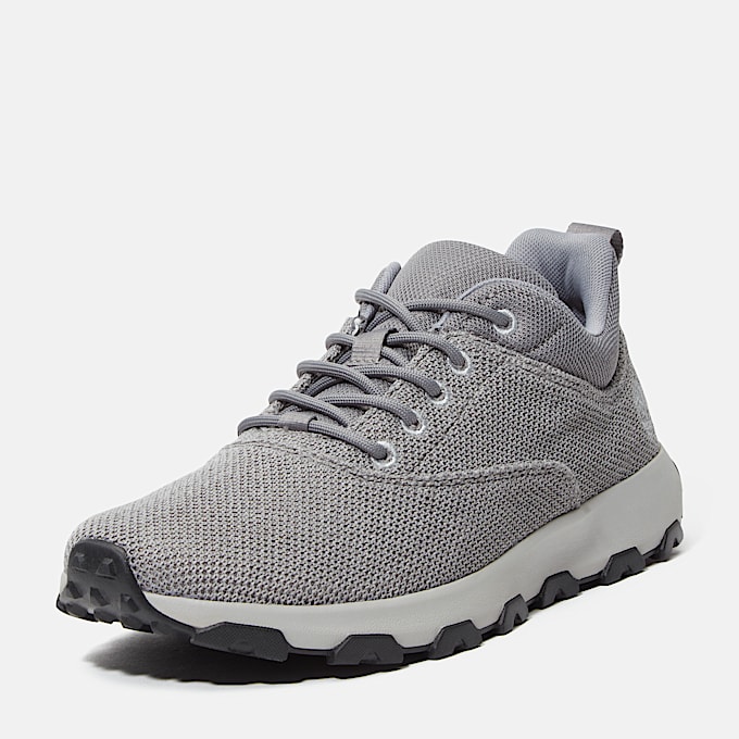 Winsor Park Lage Vetersneaker voor heren in grijs