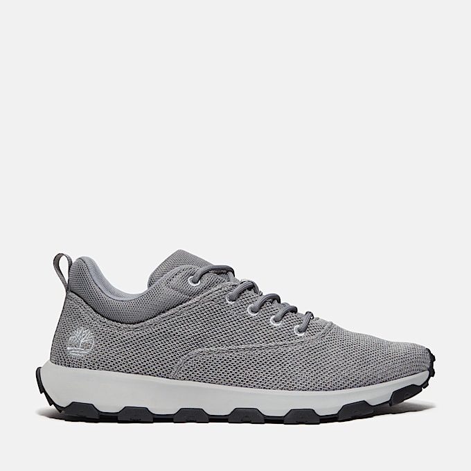 Winsor Park Low Lace-Up Trainer for Men in Grey - 1