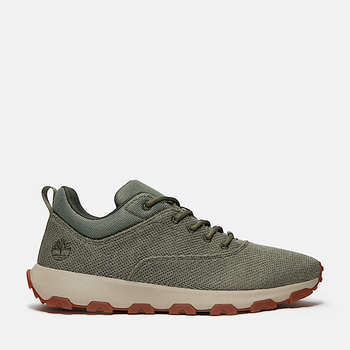 Winsor Park Lage Vetersneaker voor heren in donkergroen - 1