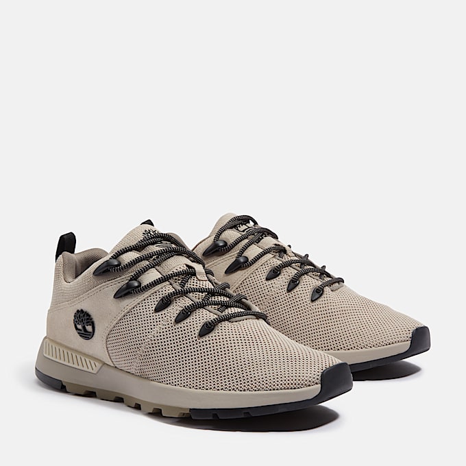 Sprint Trekker Low-Top-Sneaker zum Schnüren für Herren in Hellbeige