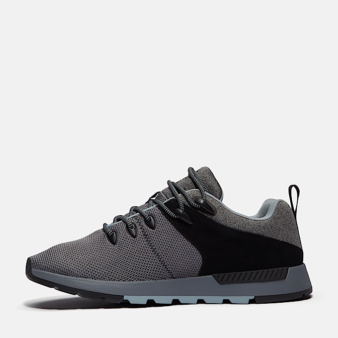Zapatillas de caña baja con cordones Sprint Trekker para hombre en gris