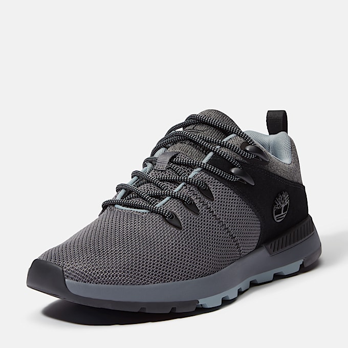 Zapatillas de caña baja con cordones Sprint Trekker para hombre en gris