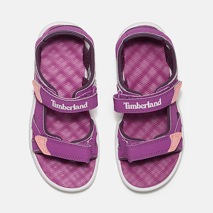 Perkins Row Sandale mit Fersenriemen für Kleinkinder in Violett