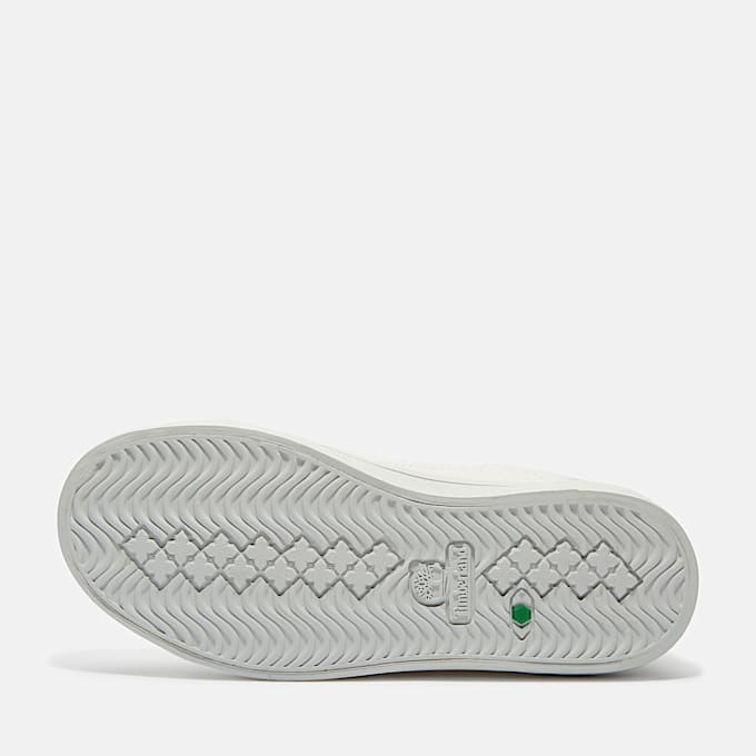 Sneaker Bassa con Velcro Stone Jump da Bambino (dal 20 al 30) in bianco