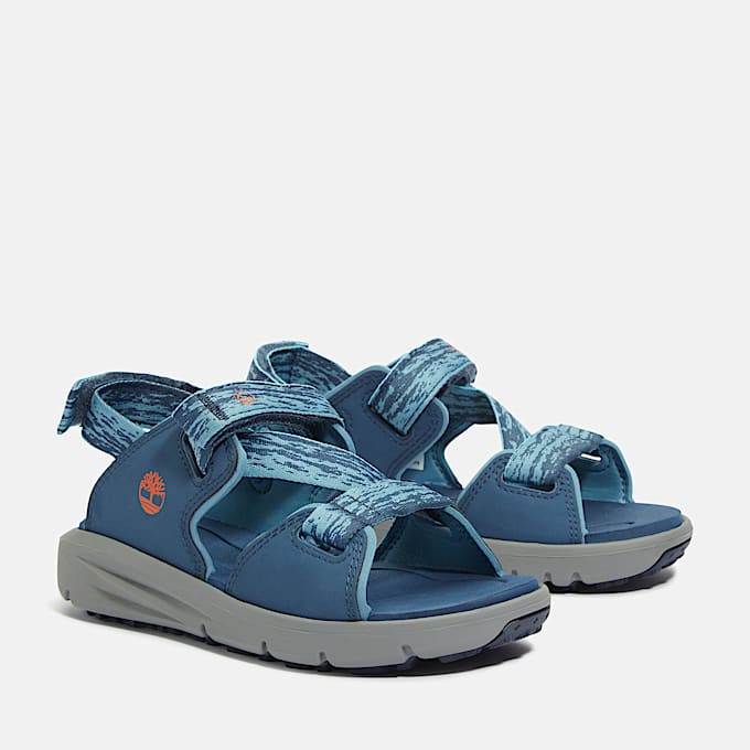 Motion Dune Sandale mit Fersenriemen für Kinder in Blau
