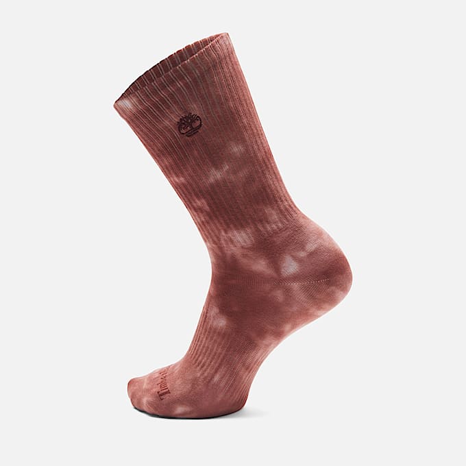 Sunbleached Crew Socken in Rot - 1