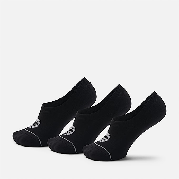 Bowden Sneakersocken im 3er-Pack in Schwarz - 1