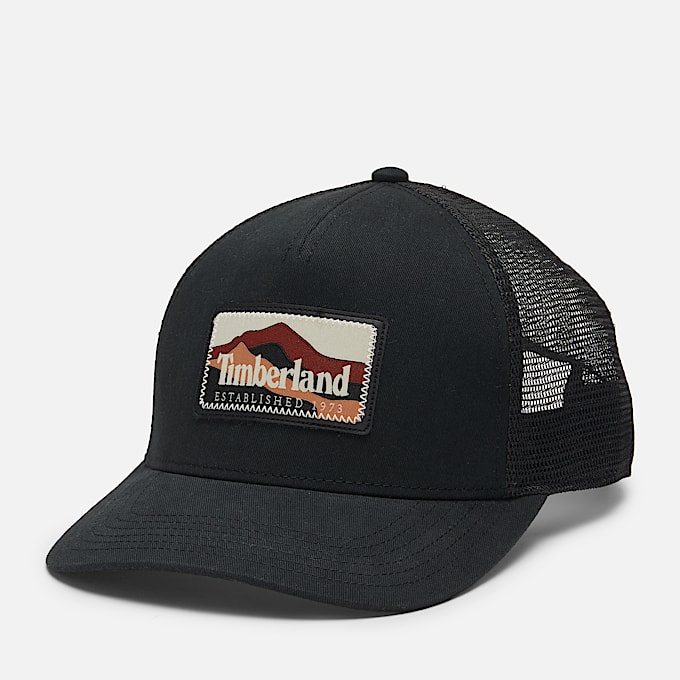 Mountain Patch Trucker-Cap in Schwarz - 1