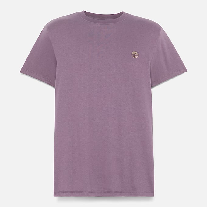 T-shirt Dunstan River da Uomo in viola