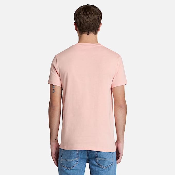 Dunstan River T-Shirt für Herren in Hellpink