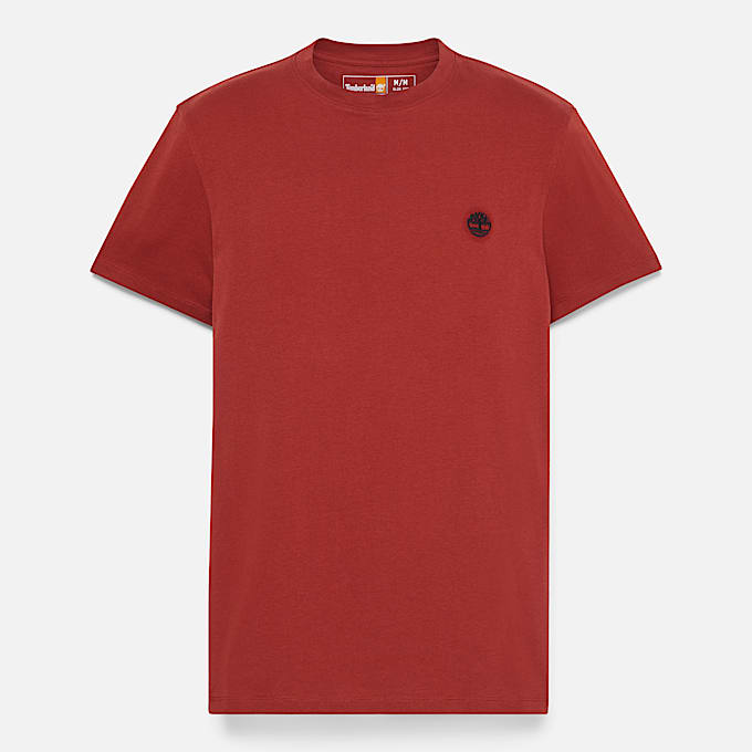 Dunstan River T-Shirt für Herren in Rot