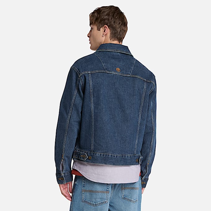 Jeansjacke für Herren in Blau