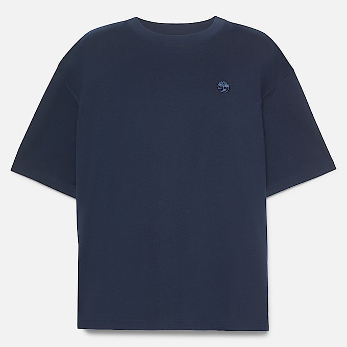 Dunstan River T-shirt met korte mouwen voor heren in donkerblauw
