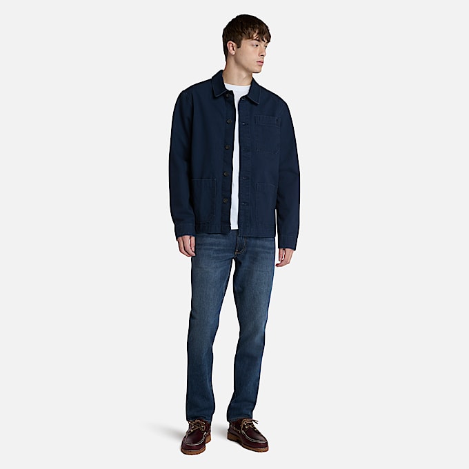 Schmal geschnittene Sandown Jeans für Herren in Blau