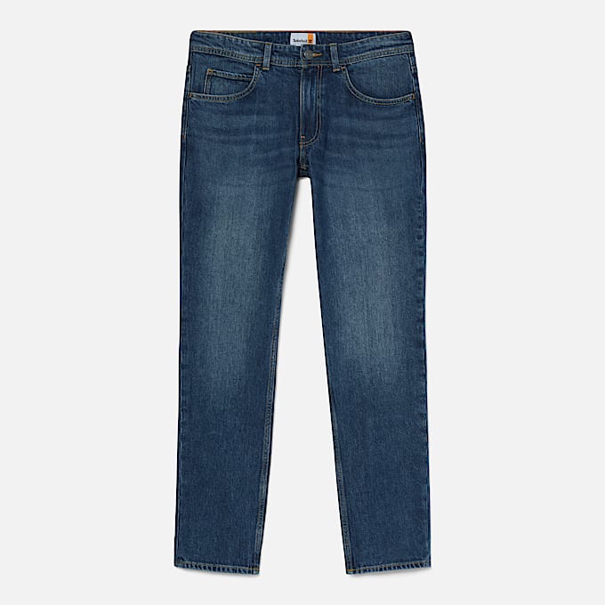 Schmal geschnittene Sandown Jeans für Herren in Blau - 1