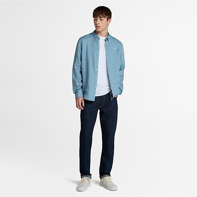 Schmal geschnittene Sandown Jeans für Herren in Indigo